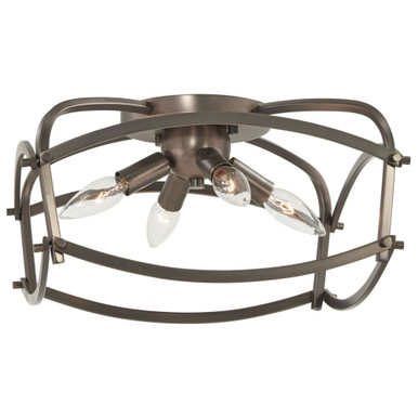Jupiter'S Canopy 4 Light 14 Inch Wide Flush Mount by Minka Lavery - 4779