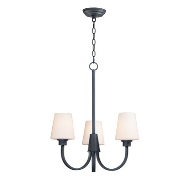 Shelter 3 Light Small Chandelier by Maxim - 11823