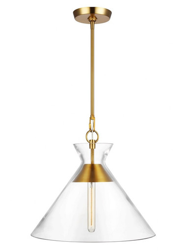 Atlantic 1 Light Large Pendant by Visual Comfort Studio - CP1031