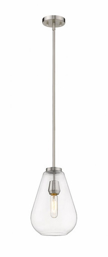 Ayra 1 Light Small Pendant by Z-Lite 488P8-BN - 488P8-BN