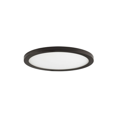 Wafer 15W 1 LED 7 Inch Tall Round Flush Mount by Maxim - 58712