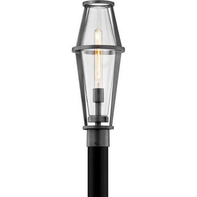 Prospect 1 Light Outdoor Post Mount 20.75 x 7.5 Inches by Troy - P7615-GRA