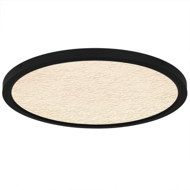 Outskirts 28W LED Flush Mount 1 Inch Tall and 20 Inch Wide by Quoizel - OSTC1720EK