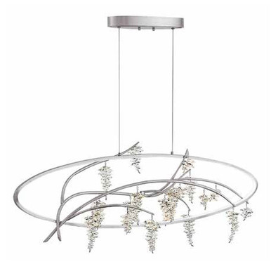 Orchard 1 Light Mini Modern Chandelier by Zeev - CD10301-LED-SL