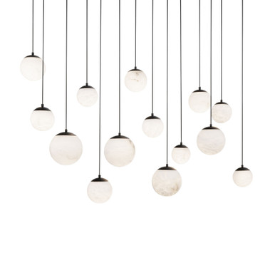 Pisces 108W 14 LED Light Linear Pendant by Modern Forms - PD-34414L