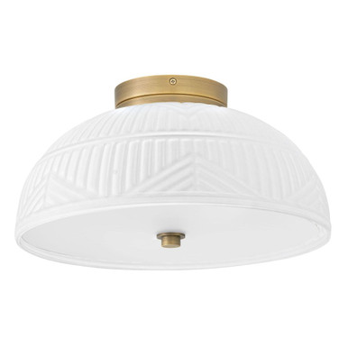 Devon 10W 2 LED 10.25 Inch Wide Flush Mount by Hinkley - 57861LCB