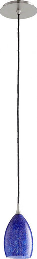 1 Light Mini Pendant 9.5 Inch Tall by Quorum - 864