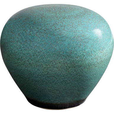 Native Gloss stool 17 Inch Tall and 19.5 Inch Wide by Cyan - 10810