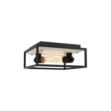 Plaza 2 Light 11 Inch Wide Flush Mount by Kalco - 512042MB