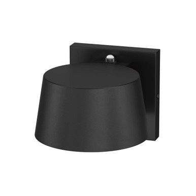 Gateway 8W 1 LED Outdoor Wall Lantern 7 Inch Wide by Maxim - 51117BK/PHC