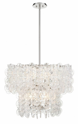 Taffinoe 8 Light Oversized Pendant by Minka Metropolitan - N7738-613