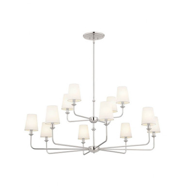 Pallas 12 Light Oversized Chandelier by Kichler - 52518