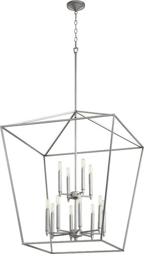 Gabriel 12 Light Large 2 Tier Pendant by Quorum - 604-12