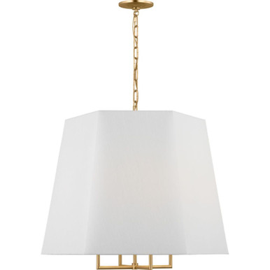 Lille 4 Light Pendant 22 Inch and 22.63 Inch Wide by Visual Comfort Studio - PCP1004GD