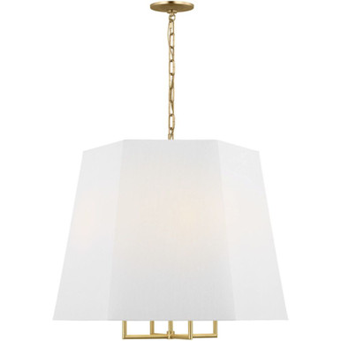 Lille 4 Light Pendant 22 Inch and 22.63 Inch Wide by Visual Comfort Studio - PCP1004GD