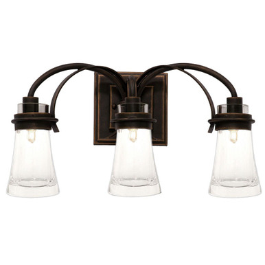 Dover 3 Light Vanity Light by Kalco - 2913AC