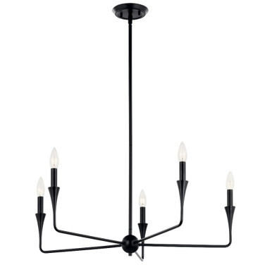 Alvaro 5 Light Large Chandelier by Kichler - 52689