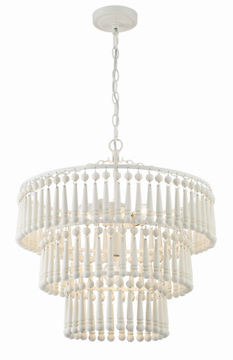 Tiana 3 Light Large Chandelier by Crystorama - TIA-7103-MT