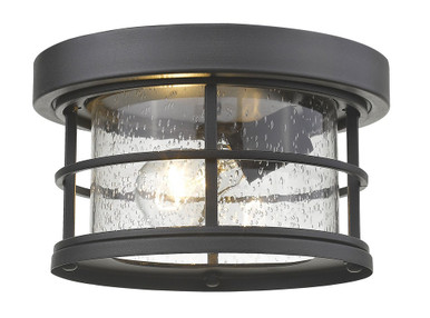 Exterior Additions 1 Light 10 Inch Wide Outdoor Flush Mount by Z-Lite - 555F