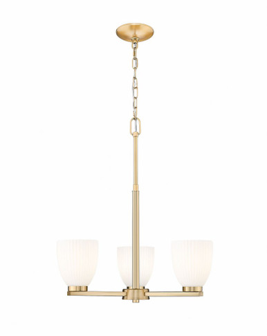 Naya 3 Light Chandelier 21.25 Inch Tall and 19.25 Inch Wide by Z Lite - 7518-3