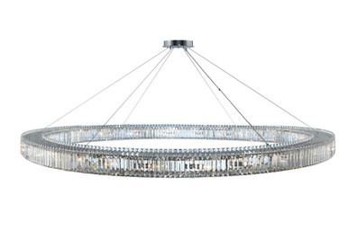 Rondelle 24 Light Oversized Pendant by Allegri - 11717-010-FR001