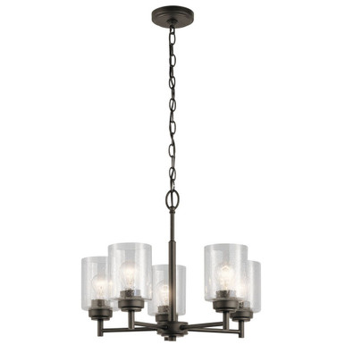 Winslow 5 Light Small Chandelier by Kichler - 44030
