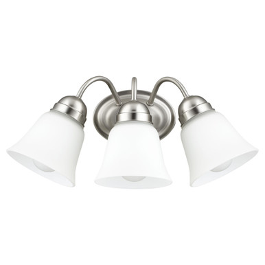 3 Light Wall Sconce 16.5 Inch Wide by Quorum - 5404-3