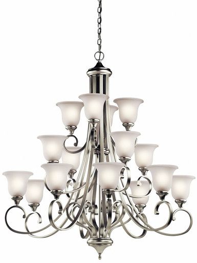Monroe 16 Light Oversized 3 Tier Chandelier by Kichler - 43192