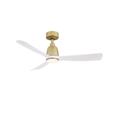 Kute 3 Blade Ceiling Fan with Light Kit 44 Inches Wide by Fanimation - FPD8547