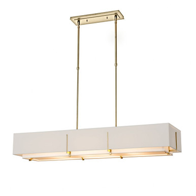 Exos 4 Light Rectangular Pendant by Hubbardton Forge - 139640