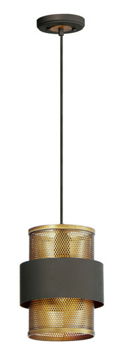 Caspian 1 Light Small Pendant by Maxim - 31208OIAB