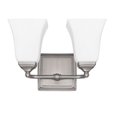 2 Light Vanity Light 8.5 Inch Tall by Capital - 8452
