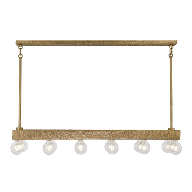 Etereo 14 Light Linear Chandelier 2.25 Inch and 16 Inch Wide by Savoy House - 1-3128-14-106