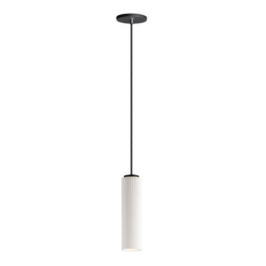 Pleat 1 LED Light Mini Pendant by ET2 - E25038-WTBK