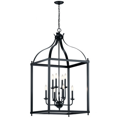 Larkin 8 Light Medium Foyer Chandelier by Kichler - 42591
