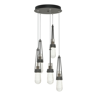 Link 5 Light Medium Pendant 13 Inch Wide by Hubbardton Forge - 131120H
