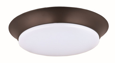 Low Profile 12W 1 LED 13.75 Inch Wide Flush Mount by Maxim 87597WT - 87597WT