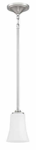 Gwyneth 1 Light Mini Pendant by Craftmade 50491-BNK-WG - 50491-BNK-WG