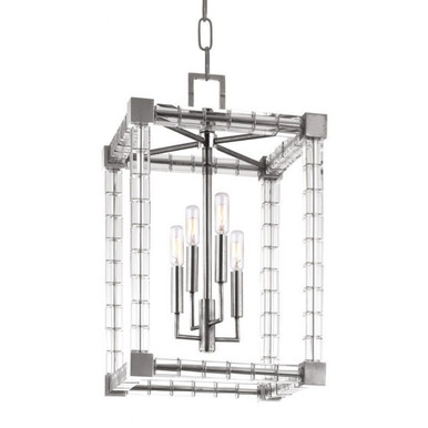 Alpine 4 Light Lantern 22 x 13.5 Inch by Hudson Valley by Hudson Valley - 7113-PN