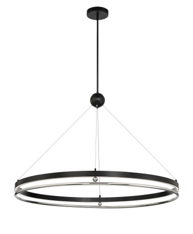Grande Illusion 71W 1 LED Oversized Pendant by Minka Metropolitan - N7995-572-L