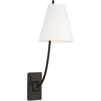 Marina 1 Light Wall Sconce 17.63 X 6 Inch Wide by Visual Comfort Studio - CW1431