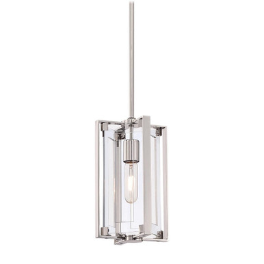 Crystal Clear 1 Light Mini Pendant by George Kovacs - P1401-613