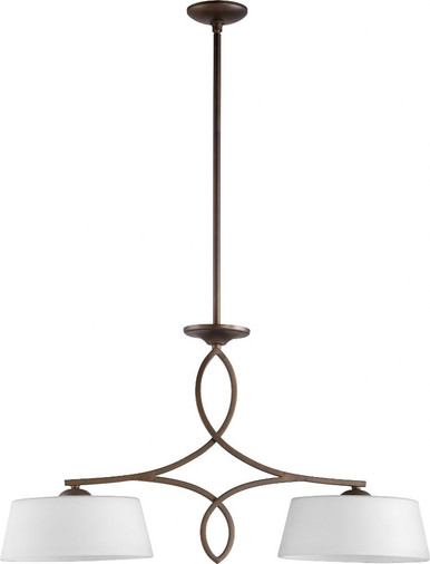 Willingham 2 Light Mini Island Chandelier by Quorum - 6512-2-186