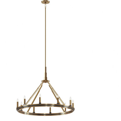 Emmala 10 Light Large Chandelier by Kichler - 52421BNB