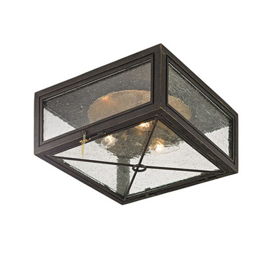Randolph 3 Light 13 Inch Wide Flush Mount by Troy - C6440-VBZ