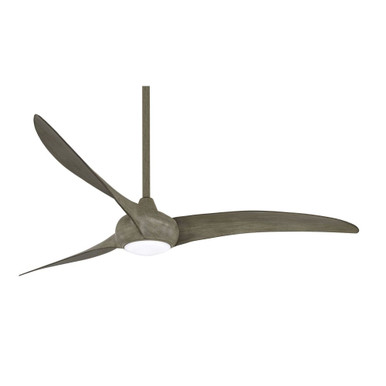 Light Wave 65 Inch 3 Blade Ceiling Fan with Light Kit by Minka Aire - F848