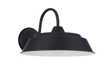 Landmark 1 Light Outdoor Wall Lantern 9.06 Inch Wide by Craftmade - ZA5504-MN