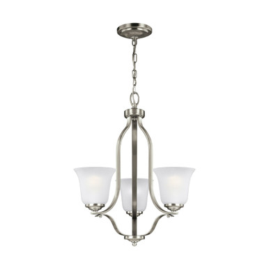 Emmons 3 Light Small Chandelier by Generation Lighting - 3139003
