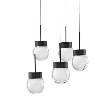 Double Bubble 16W 5 LED Light Large Pendant by Modern Forms - PD-82005R