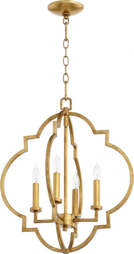 Dublin 4 Light Large Pendant by Quorum - 6842-4